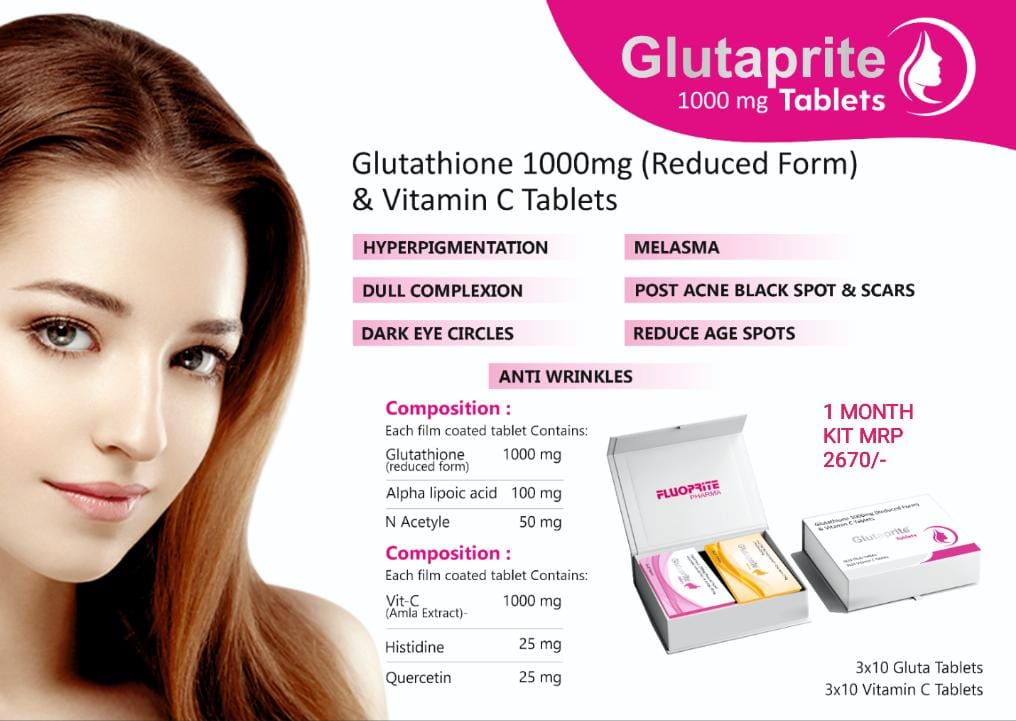 GLUTAPRITE 1000 MG TABLETS